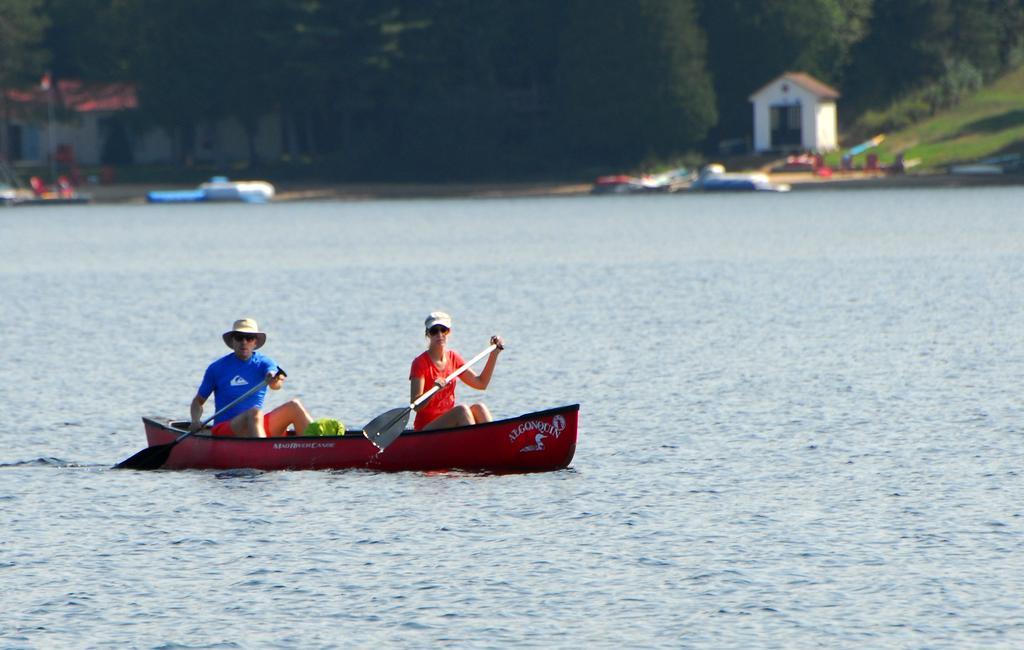 The Pines Cottage Resort Oxtongue Lake Bagian luar foto